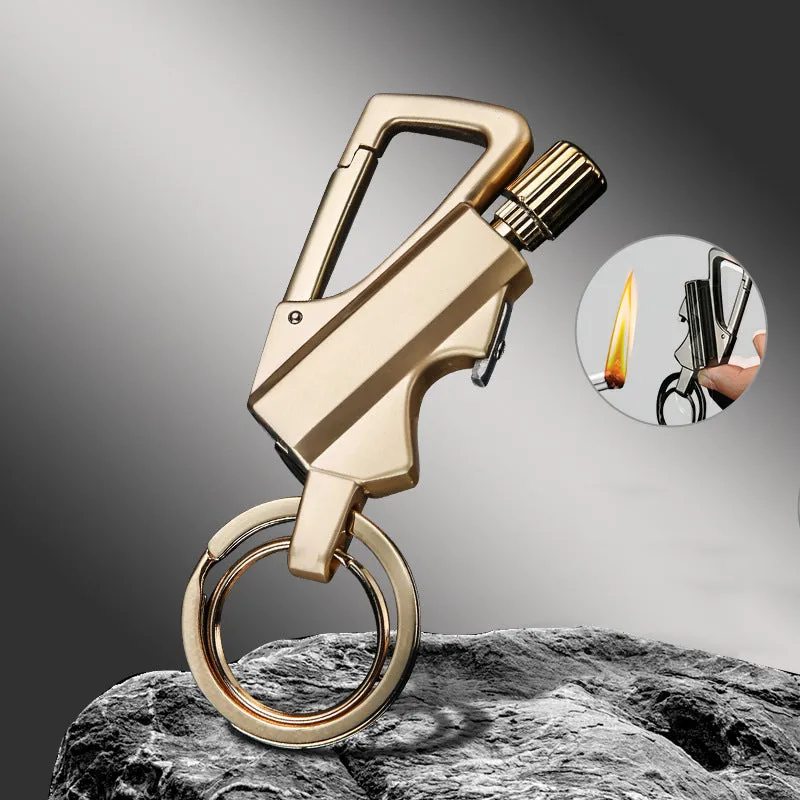 — Fire Outdoor Ignition 🔥🍻 Starter Percentage-off Bottle Opener Waterproof Mega sale Tool Keychain Windproof 2-in-1