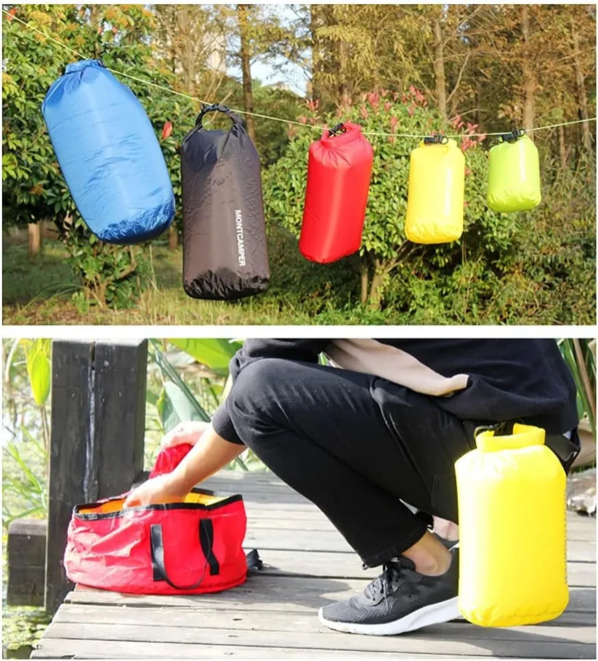 1 PCS Floating Waterproof Dry Bag, 3L/5L/10L/20L/35L Lightweight Waterproof Bag Drybag Sack for Beach, Fishing, Kayaking, Boating, Hiking, Camping