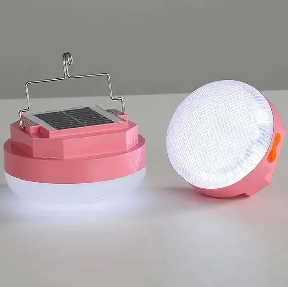 100W Solar Powered 76 LED Hanging Camping Light