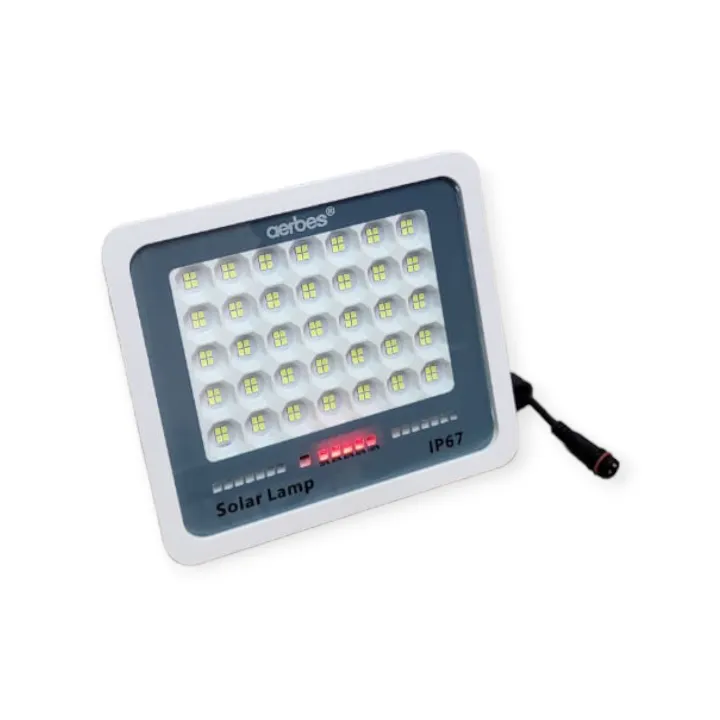 100W Solar Powered LED Floodlight With Remote Control
