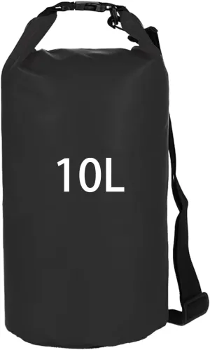 10L Large Dog Food Travel Bag with Shoulder Strap, Waterproof, Portable Puppy Feeder Container, Keeps Food Fresh for Camping Hiking