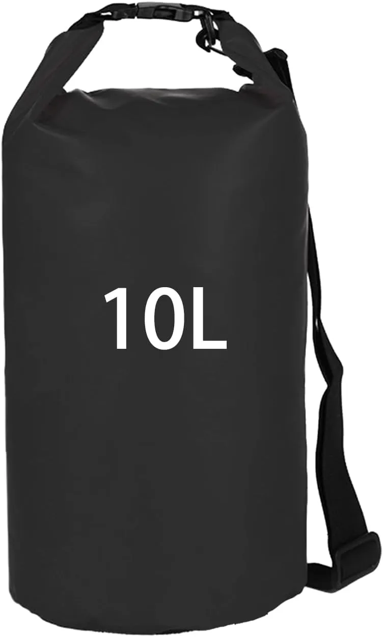 10L Large Dog Food Travel Bag with Shoulder Strap, Waterproof, Portable Puppy Feeder Container, Keeps Food Fresh for Camping Hiking