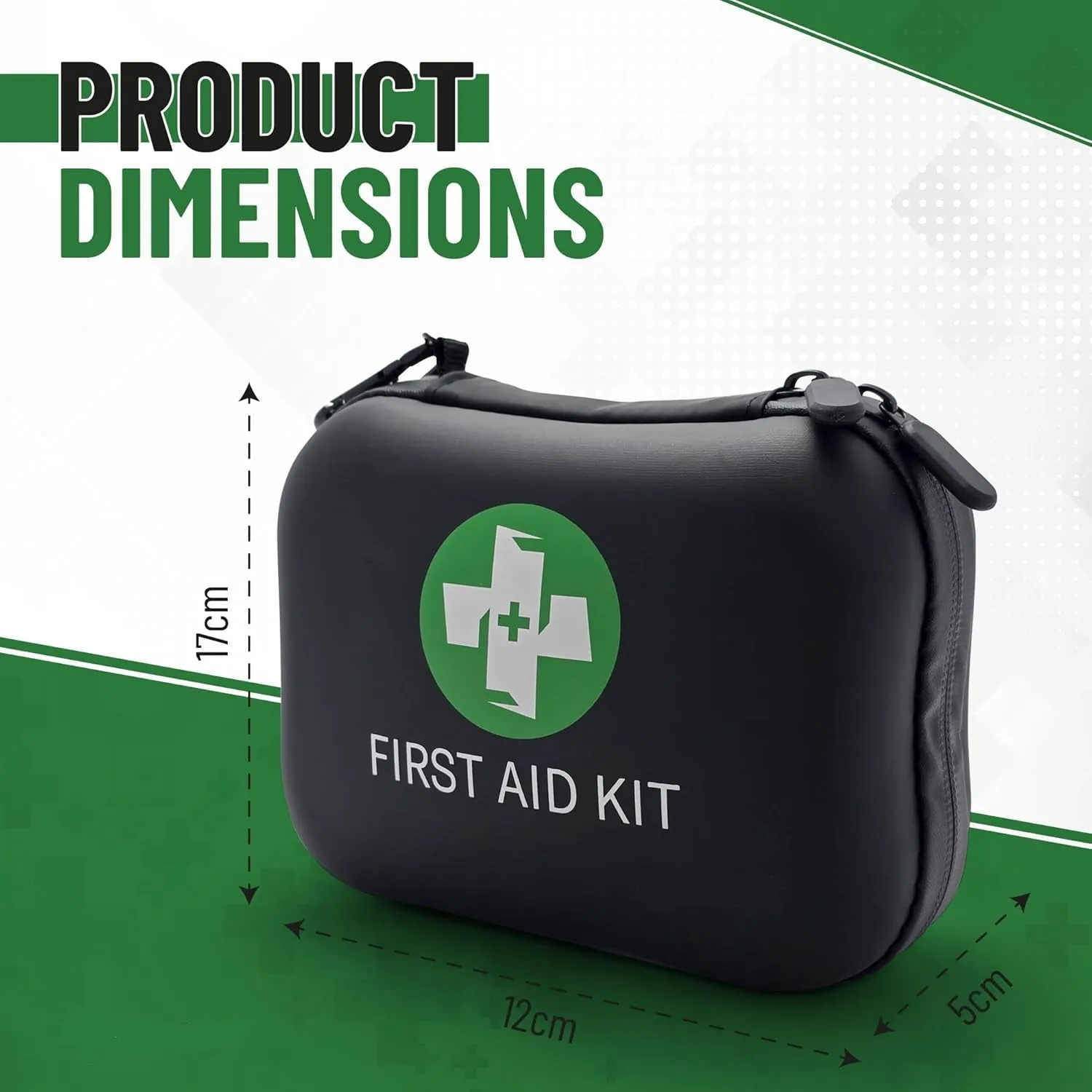120-Piece Travel First Aid Kit – Compact Emergency Medical Kit for Camping, Hiking, Boating, Car, Dorm, Survival Gear & Emergency Preparedness Supplies