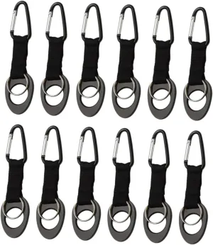 12Pcs Travel Bottle Buckles Durable Outdoor Water Bottle Hanging Clips for Hiking Climbing Versatile for Backpack Bicycle Use for