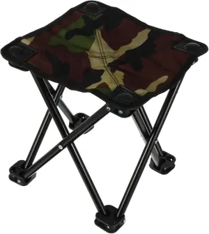 1pc Portable Folding Fishing Stool Lightweight Outdoor Camping Seat Easy Setup Compact Design for Activities