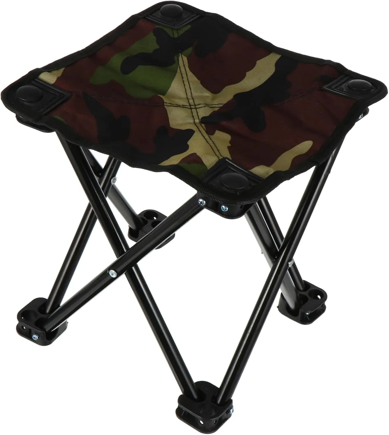 1pc Portable Folding Fishing Stool Lightweight Outdoor Camping Seat Easy Setup Compact Design for Activities