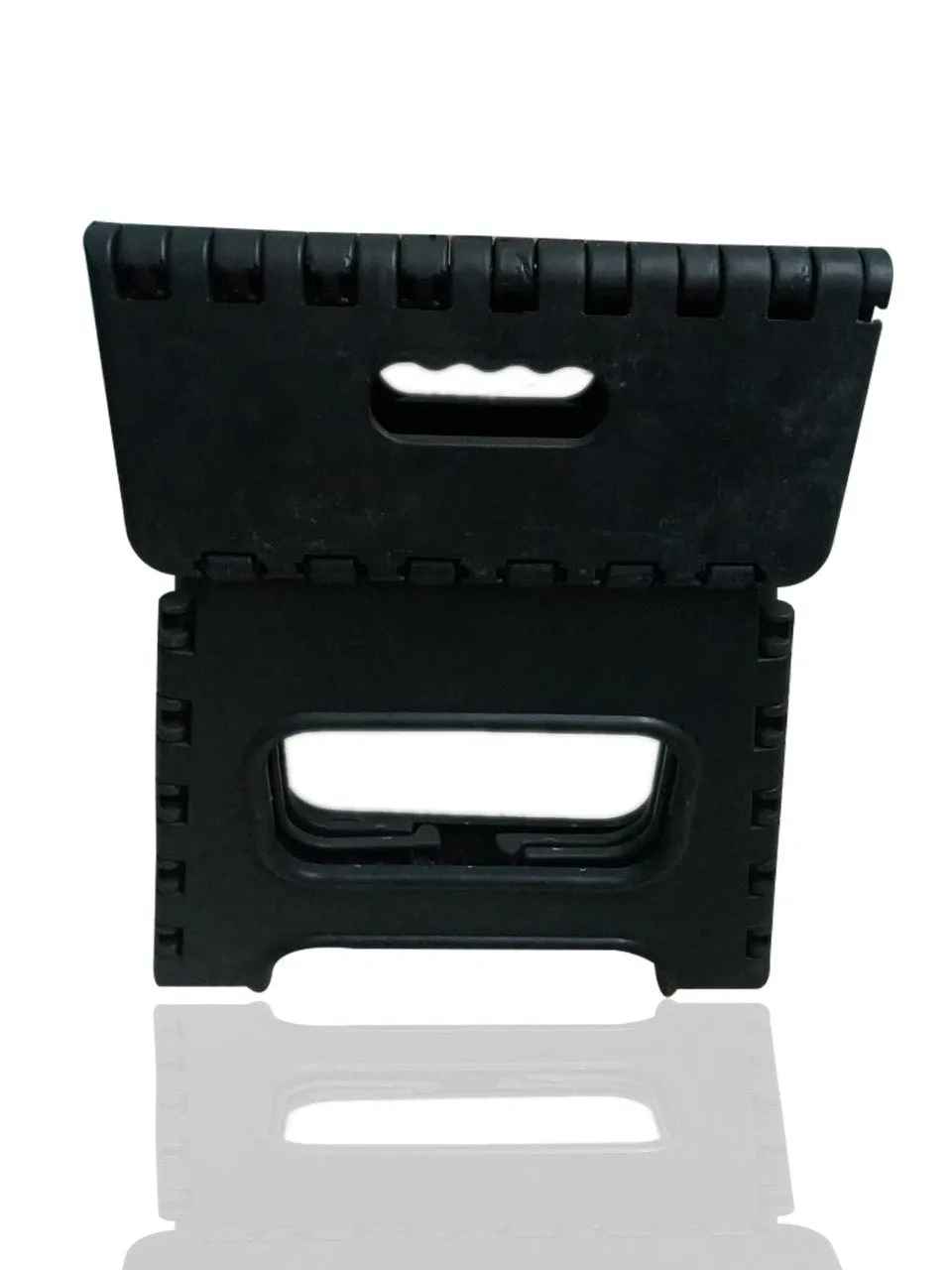 2101 Folding Lightweight Plastic Stool (Black)