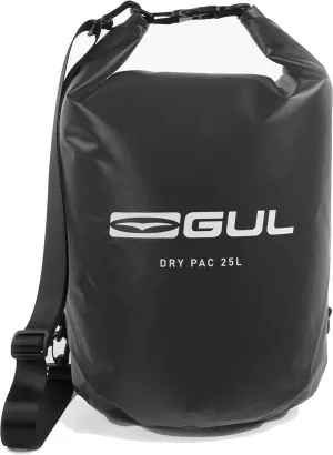 25L 25 Litre Capacity Heavy Duty Dry Bag Lu0118-B9 - Black - Waterproof Sprayproof - Durable PVC Fabric