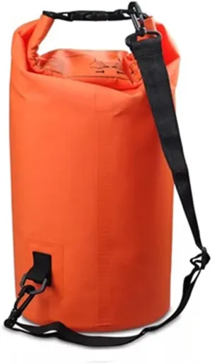 2L/5L/10L/15L/20L/30L Waterproof Dry Bag, Roll Top Dry Compression Sack, Keep Gear Dry Clean, for Kayaking, Beach, Rafting, Boating (Color : Orange, Size : 30L)