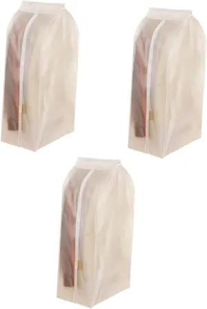 3 Pcs Clothes Storage Bag Waterproof Anti-crease 60x30x90cm 3d Design Suit Cover Organizer