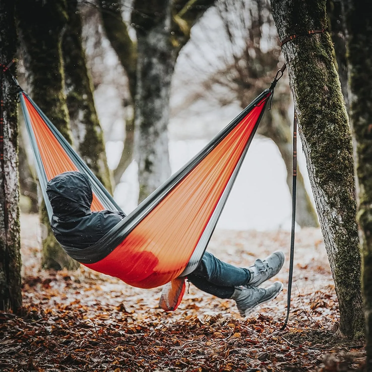 300 * 200cm Portable Camping Parachute Hammock Survival Garden Outdoor Furniture Leisure ?Travel Double Hanging Bed
