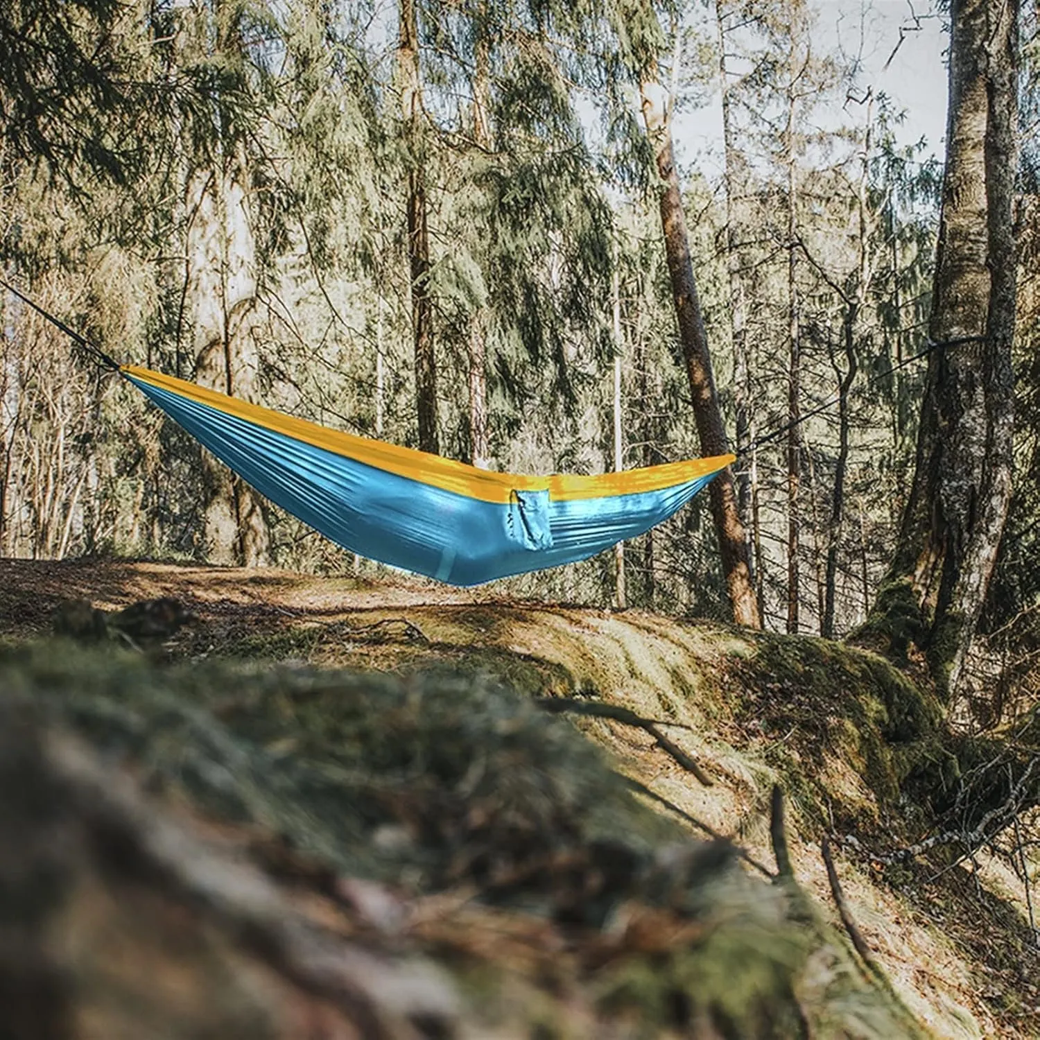300 * 200cm Portable Camping Parachute Hammock Survival Garden Outdoor Furniture Leisure ?Travel Double Hanging Bed