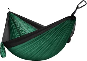 300 * 200cm Portable Camping Parachute Hammock Survival Garden Outdoor Furniture Leisure ?Travel Double Hanging Bed