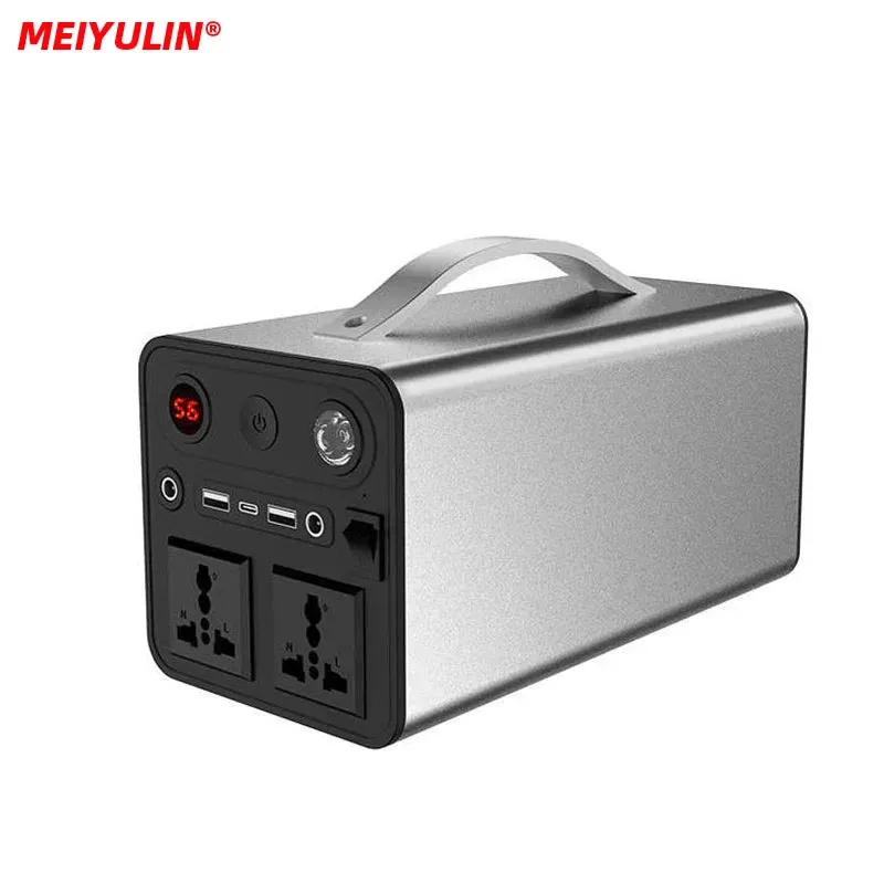 300W Portable Solar Power Station — 68000mAh LiFePO4 Battery for Camping & Backup