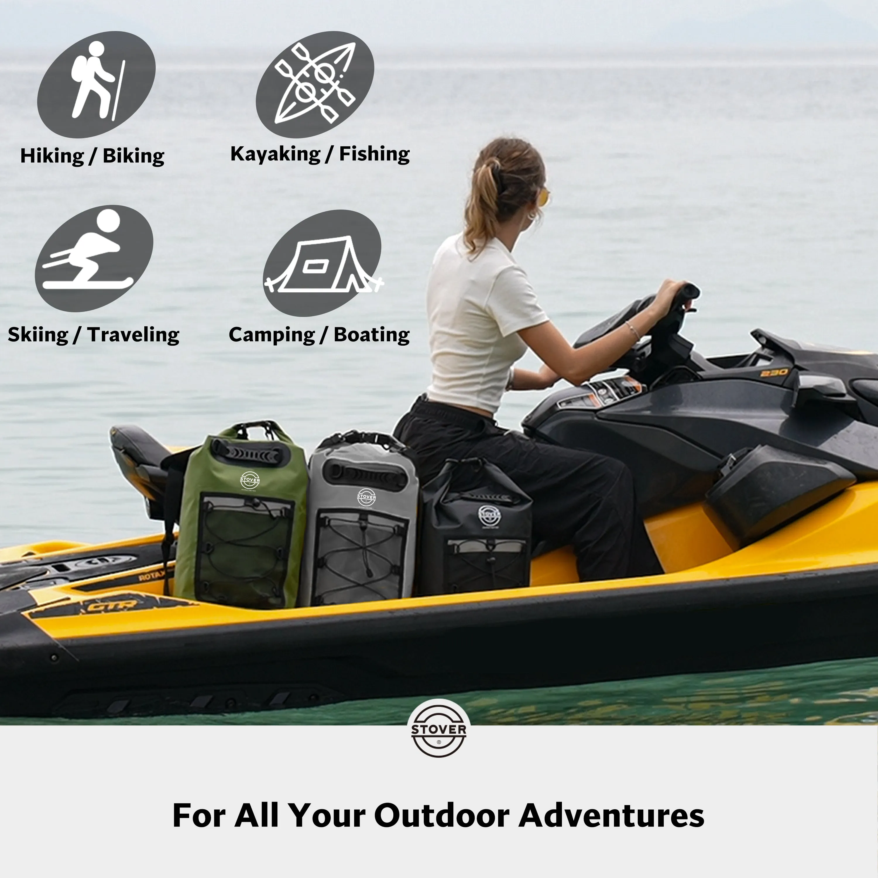 30L Waterproof Dry Bag Backpack