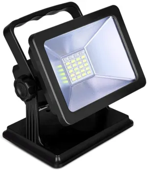 30W Rechargeable Work Light with Magnetic Base,2000 Lumens LED Flood Light,180° Rotatable,Waterproof Spotlights,3 Light Modes,9H Runtime-Hands Free for Construction,Car Repair,Camping,Emergency