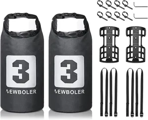 3L/7L Bike Fork Bag Waterproof Roll Top Dry Bag Bicycle Fork Bag Cycle Pack Bike Pannier