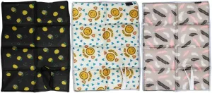 3pcs Camping Seat Cushion Outdoor Folding Cushion Waterproof MoistureProof Picnic Seat Pad Hiking Seat Cushion Mat for Travel Picnics and Camping
