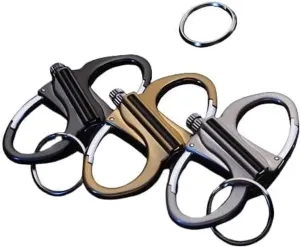 3Pcs Keychain Lighter, Key Chain Lighter Match Strike, Novelty Metal Match Keychains, Mini Waterproof Lighters