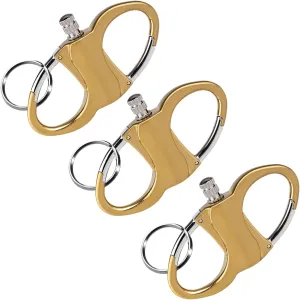 3Pcs Keychain Lighter, Key Chain Lighter Match Strike, Novelty Metal Match Keychains, Mini Waterproof Lighters