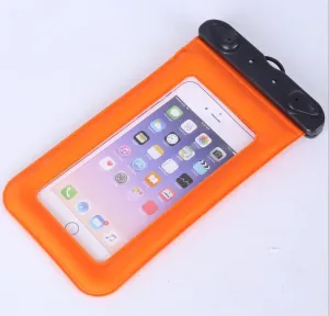 3pcs Waterproof Floating Phone Case Dry Bag Pouch Fit for iPhone X 8 Plus Cell Phone