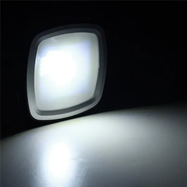 3W 270LM COB Portable Solar Light USB Rechargeable Camping Tent Light Emergency Lamp - Black