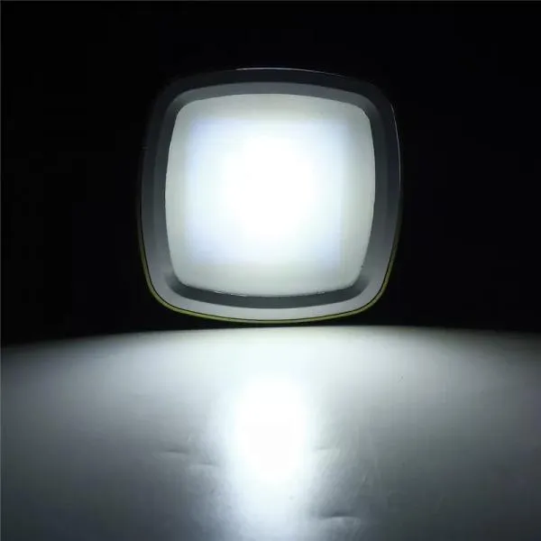 3W 270LM COB Portable Solar Light USB Rechargeable Camping Tent Light Emergency Lamp - Gold
