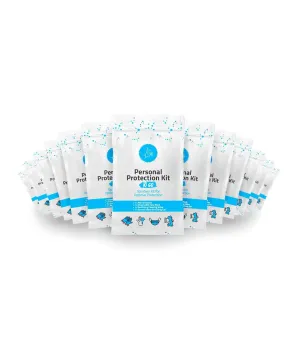 4 Item All-In-One Personal protection Kit - 10 PACK