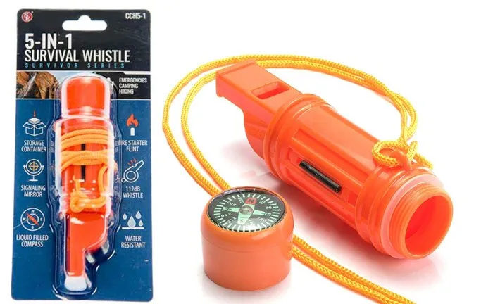 5-IN-1 SURVIVAL WHISTLE