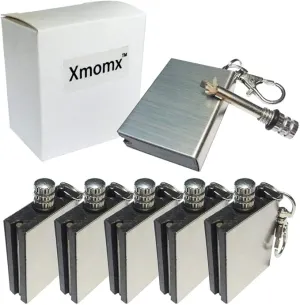 5 x Hiking Emergency Survival Camping Fire Starter Flint Metal Match Lighter
