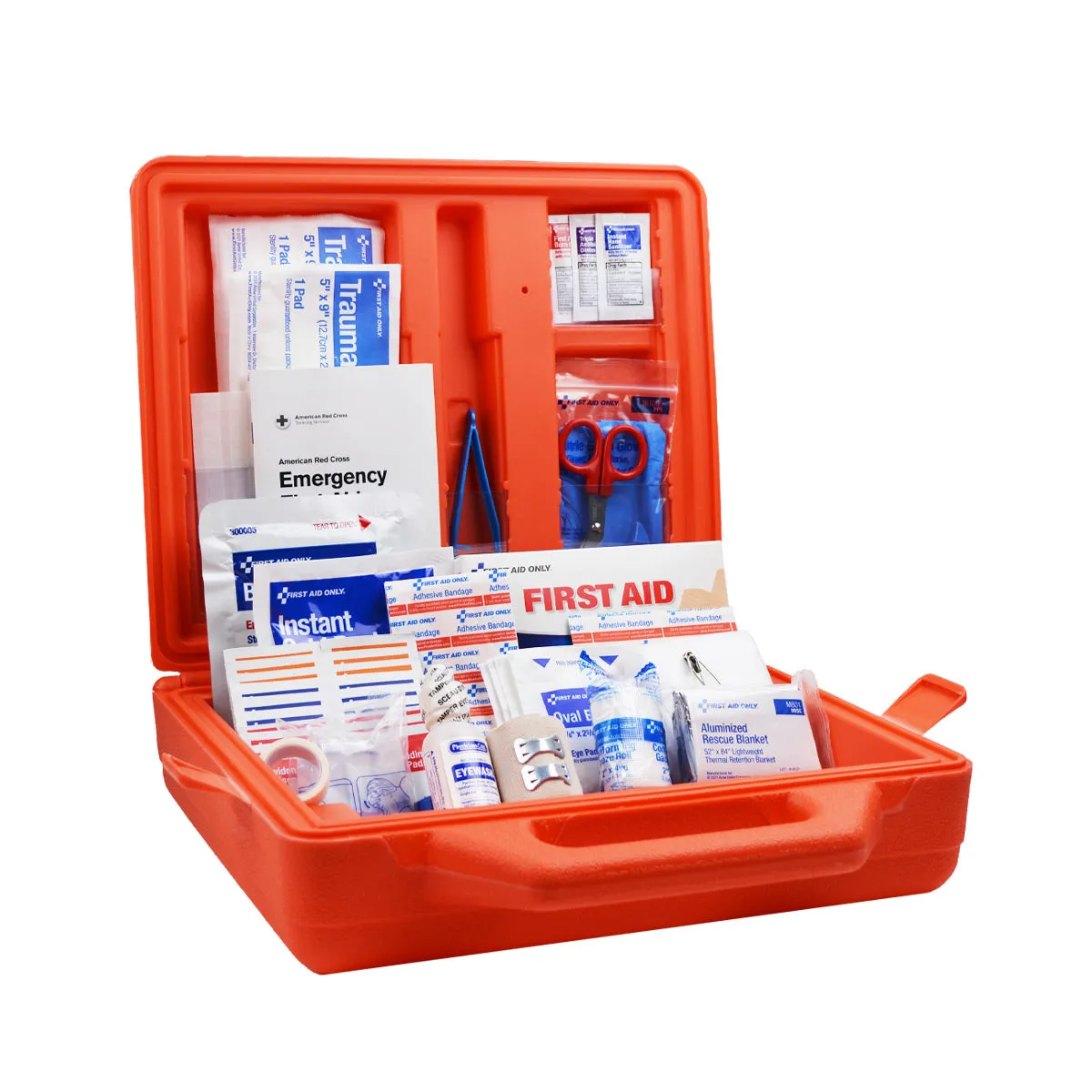 50 Person ANSI A Weatherproof First Aid Kit, ANSI 2021 Compliant
