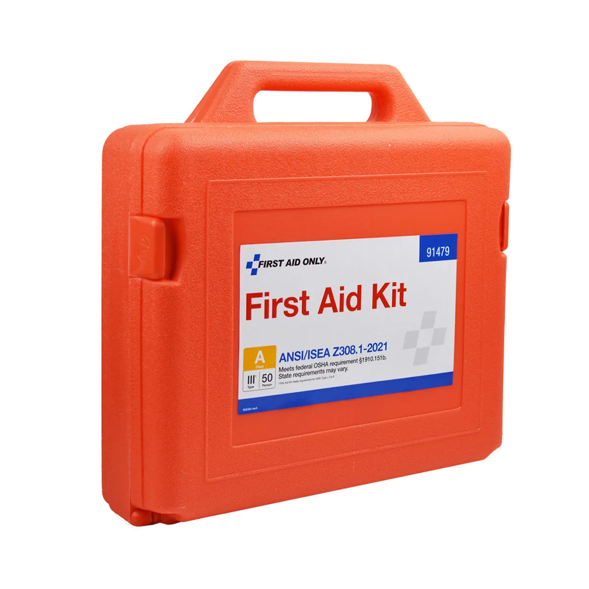 50 Person ANSI A Weatherproof First Aid Kit, ANSI 2021 Compliant