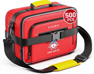 500 PCS Large First Aid Kit for Travel, Camping, Home, Car, Businesses, College Dorm, Hiking, Sports Essential, Professional First Aid Supplies Emergency Kit Home&Businesses Medical Supplies