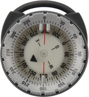 50M Underwater Diving Compass, Small Dive Compass Luminous Magnetic Pipe Clamp Diving Compass Suitable for Discerning Direction While Diving