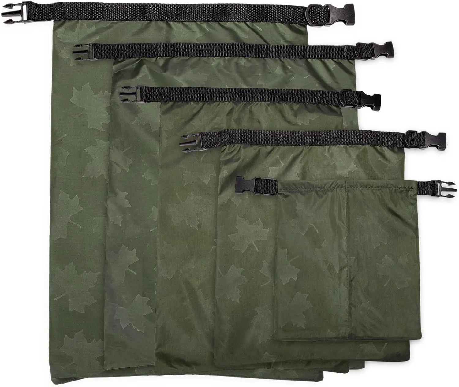 5Pcs Outdoor Sport Waterproof Adjustable Camping Rafting Storage Dry Bag Case