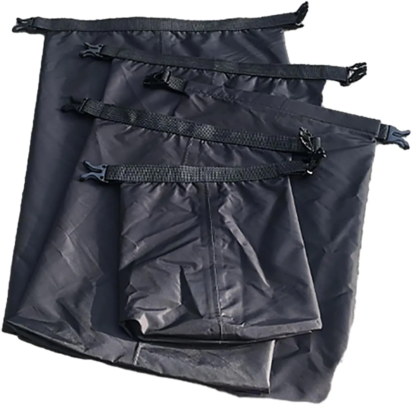 5Pcs Waterproof Storage Dry Bag Roll Top Sacks Lightweight Dry Sacks Swimming Snorkeling Bag Travel Storage Pack