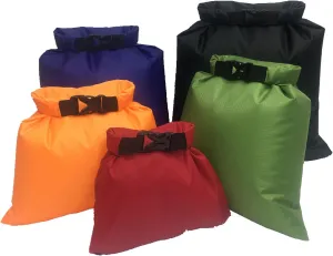 5Pcs Waterproof Storage Dry Bag Roll Top Sacks Lightweight Dry Sacks Swimming Snorkeling Bag Travel Storage Pack