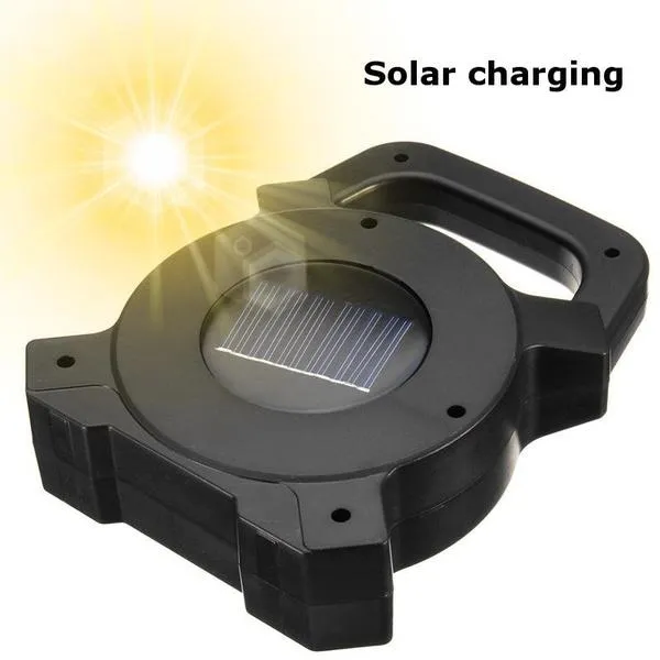 60W Solar Portable Rechargeable LED Flood Lamp