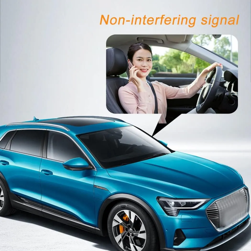 80% VLT Nano Ceramic Window Film 99% Anti UV Front Car Solar Windshield Rear Side Window Tint, Light Blue (30" x10ft)