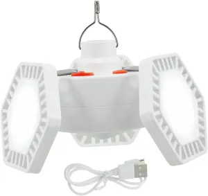 Adjustable Solar Camping Lamp Night Market Light Multi-Functional Outdoor Illumination Compact Design