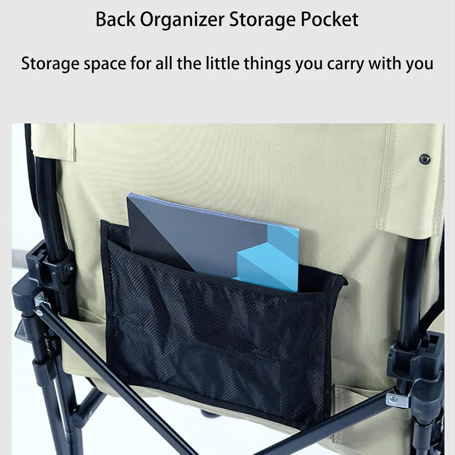 Adult Camping Chair Heavy Duty Folding Chair That Can Hold Up to 350 lbs, Comfortable Lawn Chair with Full Padding Backrest with Storage Bag Suitable for Outdoor Camping Fishing