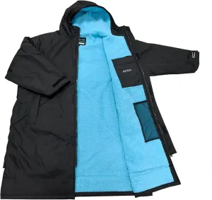 Akida Oversized Changing Robe/Swim Parka,Waterproof Surf Poncho Warm Coat Jacket,Quick Dry Wetsuit Changing Towel.