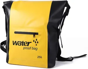 ALIANKE Yellow Floating Waterproof Dry Bag 5L/10L/20L/30L, Roll Top Sack Keeps Gear Dry for Kayaking, Rafting, Boating, Swimming, Camping, Hiking, Beach, Fishing