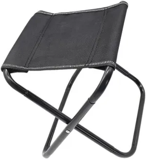 Alipis Foldable Camping Stool Portable Stool Nonslip Bottom Small Chair for Adults