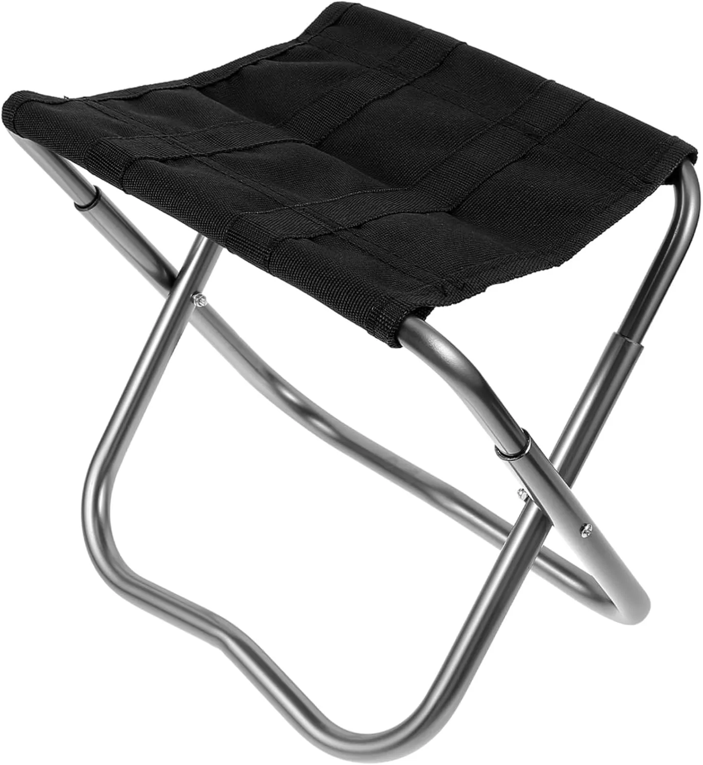 Alipis Portable Folding Stool Lightweight Camping Stool for Adults Multi Functional Collapsible Seat for Fishing Travel Garden Use Practical Design Supports