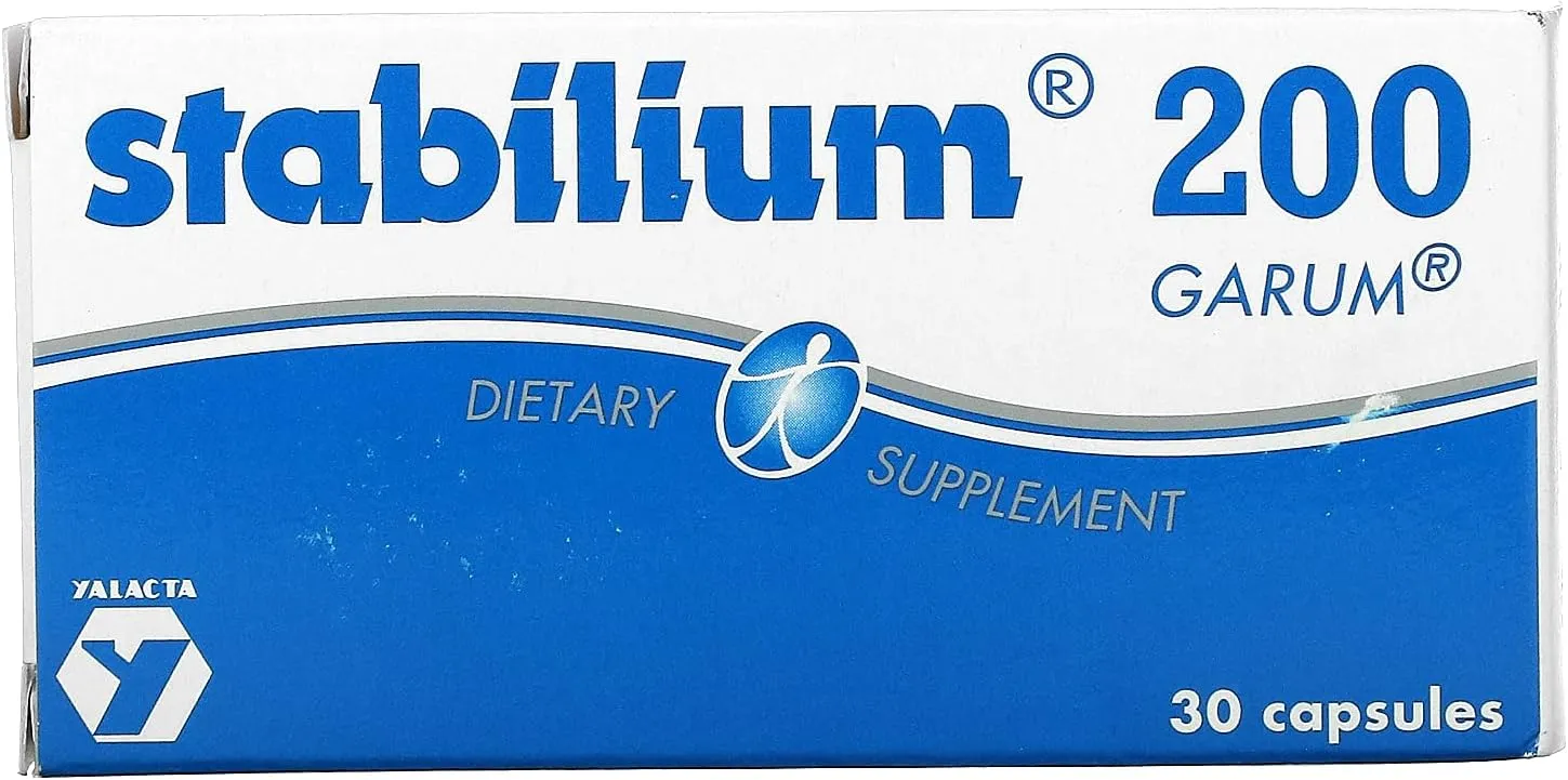 Allergy Research Group Stabillium 200 - Calm and Resilience for Adults, Stress Support Supplement to Endure, Restorative Support - 30 Capsules (Pack of 1)