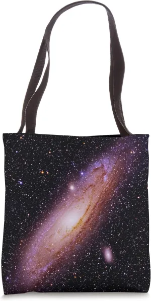 Andromeda Galaxy Messier 31 Unfold Universe Cosmic Art Tote Bag
