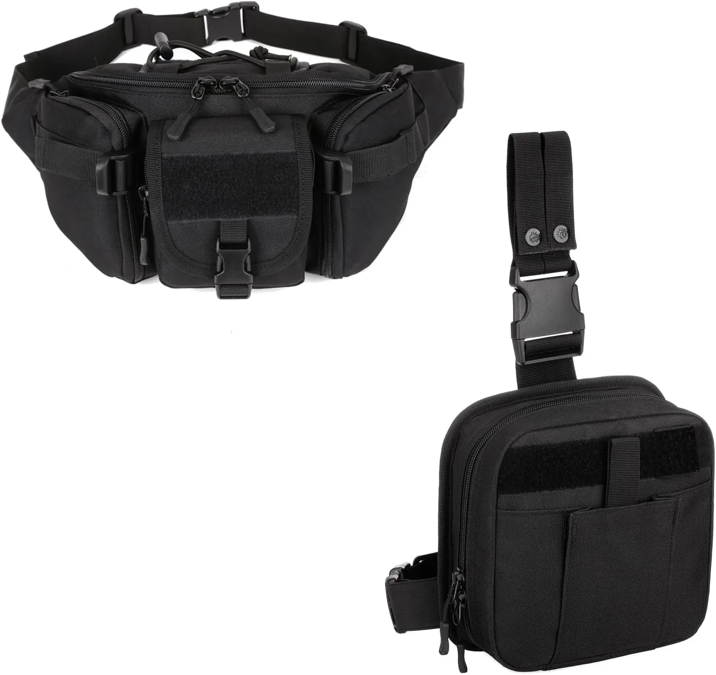 ArcEnCiel Tactical Fanny Pack for Men Waist Bag   Leg Bag Tactical First Aid Pouch