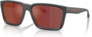 ARNETTE Plot Twist AN4346 Square Sunglasses for Men   BUNDLE WIth Designer iWear Complimentary Eyewear Kit