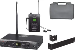 Audio2000'S AWM6308U UHF 100 Selectable Frequency Wireless in-Ear Monitor System with a PVC Carrying Case